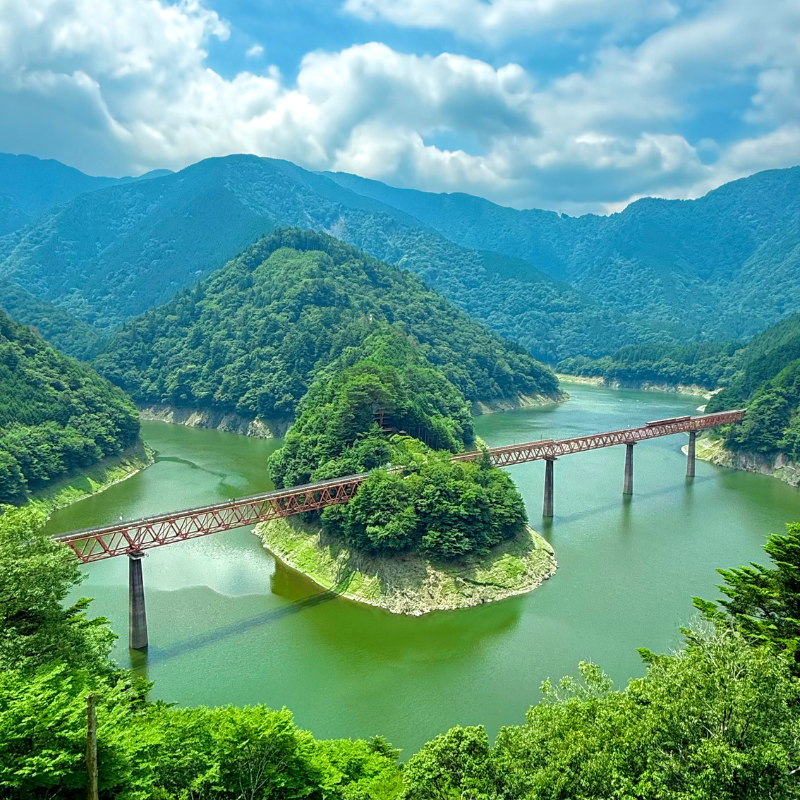 靜岡4日秘景行程:金谷、靜岡、川根町、日本平(重點:奧大井湖上駅、寸又峽夢之吊橋)